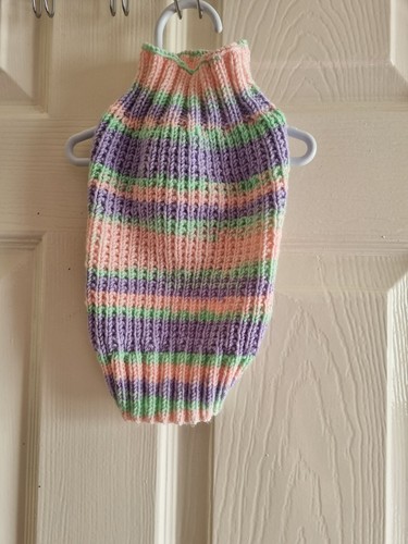 New hand knitted puppy kitten - hand,
