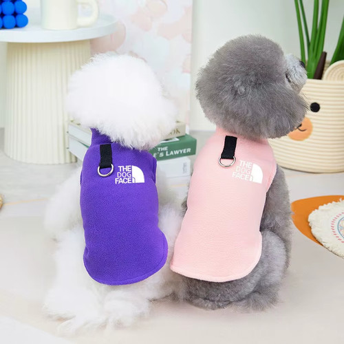 Winter fleece dog sweater - winter,