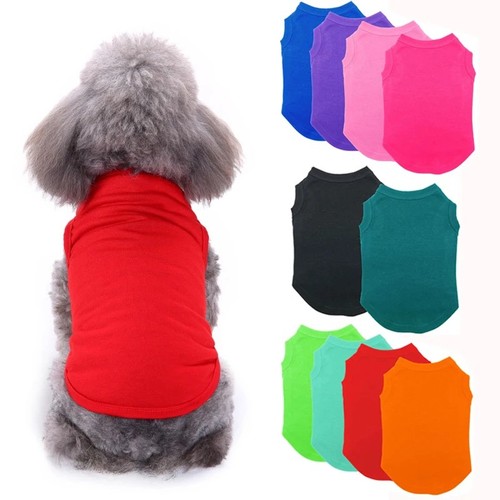 Plain cotton cat - dog, clothes