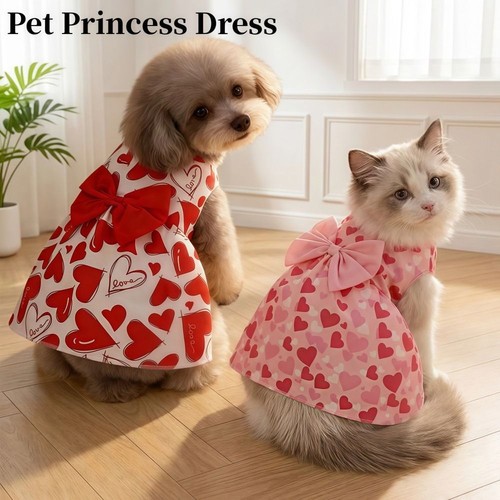 Bow lace spring dog - lace,