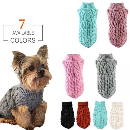 Knitted dog sweater for small - sweater,