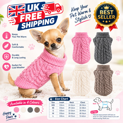 Dog winter knitted - winter,