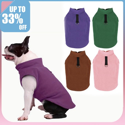 Pet dog warm coat fleece - warm,
