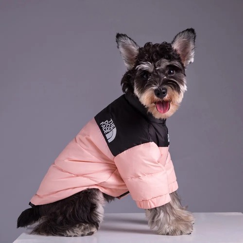 Dog jacket puffer clothing - dog,