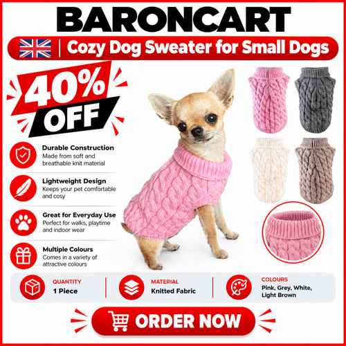 Warm dog sweater winter - sweater,