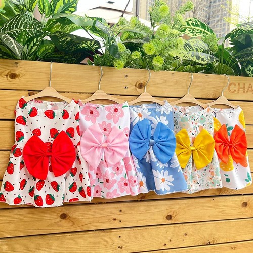 Floral printed puppy princess - floral,