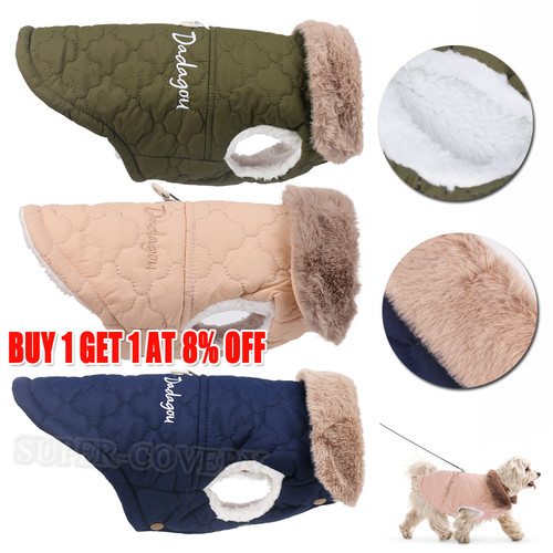 Warm fleece padded puppy - fleece, dog