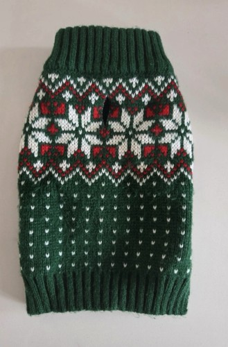 Dogs green snowflake - dogs,