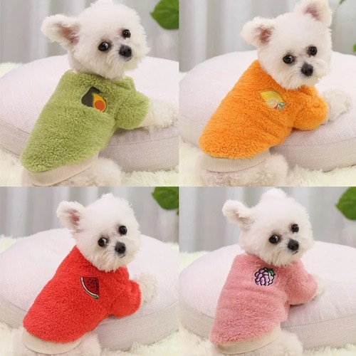 Pet fleece clothes - pet, dog