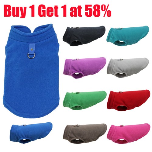 Warm fleece pet - pet, vest