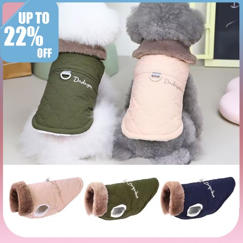 Warm pet dog coats jacket - warm,