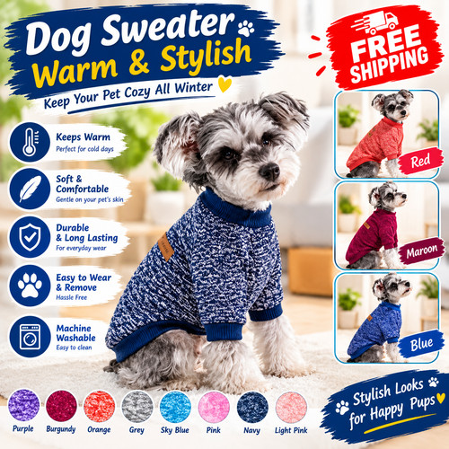 Dog fleece jacket warm puppy - fleece,