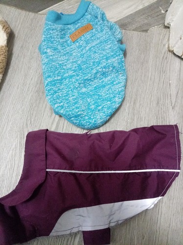 Tiny dog coat - x2,