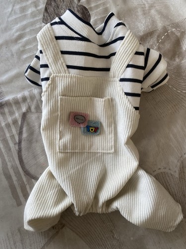 Dog outfit dungarees and - dungarees,