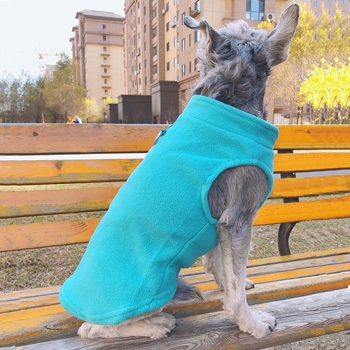 Warm fleece dogs clothes pet - fleece,
